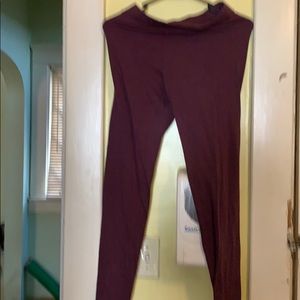 Pink Victoria secret leggings size medium